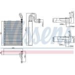 Nissens Klimaverdampfer PKW 92351 Nissens Klimaverdampfer PKW 92351