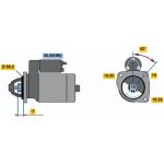 Bosch Anlasser 0001108411 Bosch Anlasser 0001108411