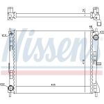 Nissens Wasserkühler PKW 637605