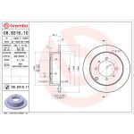84 482 016 Bremsscheibe HA 08.8316.11 84 482 016 Bremsscheibe HA 08.8316.11
