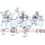 NISSENS Turbolader 93200 NISSENS Turbolader 93200