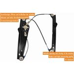 VAICO V20-0665 Fensterheber vorne links, ohne Motor, elektrisch VAICO V20-0665 Fensterheber vorne links, ohne Motor, elektrisch