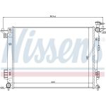 Nissens Wasserkühler PKW 67515 Nissens Wasserkühler PKW 67515