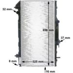 MAHLE Kühler, Motorkühlung CR 533 000S MAHLE Kühler, Motorkühlung CR 533 000S
