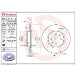 94 481 031 Bremsscheibe VA 09.C174.11 94 481 031 Bremsscheibe VA 09.C174.11