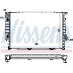 Nissens Wasserkühler PKW 60748A Nissens Wasserkühler PKW 60748A