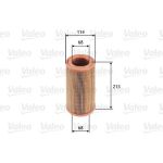 Valeo Luftfilter 585615 Valeo Luftfilter 585615