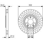 Bremsscheibe 0 986 479 A88 Bremsscheibe 0 986 479 A88