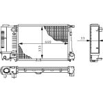 MAHLE Kühler, Motorkühlung CR 264 000S