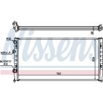 Nissens Wasserkühler PKW 65252 Nissens Wasserkühler PKW 65252