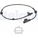 DELPHI Sensor, Raddrehzahl SS21257-12B1 DELPHI Sensor, Raddrehzahl SS21257-12B1