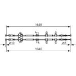 Handbremsseil 1987482054 Handbremsseil 1987482054