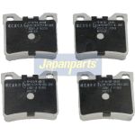 Japanparts Bremsbeläge PP-0615AF Japanparts Bremsbeläge PP-0615AF