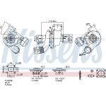 NISSENS Turbolader 93522 NISSENS Turbolader 93522