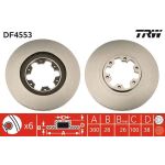 Bremsscheibe Nissan P.Pathfinder 97- 2.7/3.2Td DF4553 Bremsscheibe Nissan P.Pathfinder 97- 2.7/3.2Td DF4553