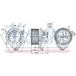 Innenraumgebläse 87156 Innenraumgebläse 87156