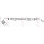 TRW Bremsschlauch PHD458