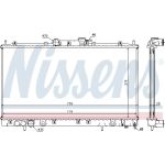 Nissens Wasserkühler PKW 62868A Nissens Wasserkühler PKW 62868A