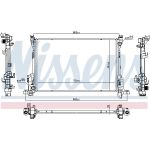 Wasserkühler PKW 686807 Wasserkühler PKW 686807