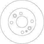 TRW Bremsscheibe DF4438 TRW Bremsscheibe DF4438