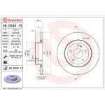 15 482 095 Bremsscheibe HA Co-Cast 08.D530.13