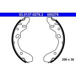 ATE Bremsbackensatz 03.0137-0278.2
