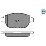 Bremsbelagsatz Peugeot S. 307 00- 1,6-2,0Hdi 025 236 0019/PD Bremsbelagsatz Peugeot S. 307 00- 1,6-2,0Hdi 025 236 0019/PD