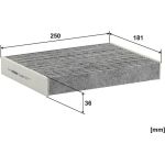 FILTRON Filter, Innenraumluft K 1367A FILTRON Filter, Innenraumluft K 1367A