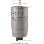MAHLE Kraftstofffilter KC 213 MAHLE Kraftstofffilter KC 213