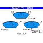 Bremsbelagsatz Vw P. A3/Bora/Golf 4/Polo/Octavia/Fabia/Ibiza Mit Sensor 13.0460-7117.2 Bremsbelagsatz Vw P. A3/Bora/Golf 4/Polo/Octavia/Fabia/Ibiza Mit Sensor 13.0460-7117.2