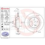 15 482 027 Bremsscheibe HA 09.C134.11 15 482 027 Bremsscheibe HA 09.C134.11