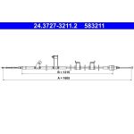 ATE Handbremsseil 24.3727-3211.2 ATE Handbremsseil 24.3727-3211.2