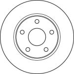 99 481 006 Bremsscheibe VA DF6037 99 481 006 Bremsscheibe VA DF6037