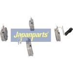 Japanparts Bremsbeläge PA-0062AF Japanparts Bremsbeläge PA-0062AF