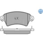 MEYLE Bremsbelagsatz Citroen Xsara 252339617 MEYLE Bremsbelagsatz Citroen Xsara 252339617