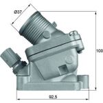 Gehäusethermostat mit Dichtung TH 36 90D Gehäusethermostat mit Dichtung TH 36 90D