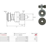 AS-PL Freilauf SD3045 AS-PL Freilauf SD3045