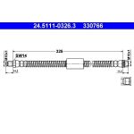ATE Bremsschlauch 24.5111-0326.3 ATE Bremsschlauch 24.5111-0326.3