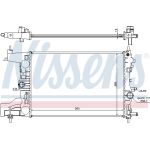 Nissens Wasserkühler PKW 630727 Nissens Wasserkühler PKW 630727