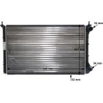 MAHLE Kühler, Motorkühlung CR 753 000S MAHLE Kühler, Motorkühlung CR 753 000S