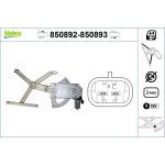 Valeo Fensterheber 850892 Valeo Fensterheber 850892