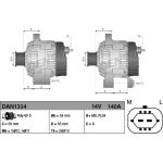 Denso Lichtmaschine DAN1334 Denso Lichtmaschine DAN1334