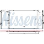 Nissens Wasserkühler PKW 606762