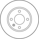 TRW Bremsscheibe Skoda P. Felicia DF2765 TRW Bremsscheibe Skoda P. Felicia DF2765