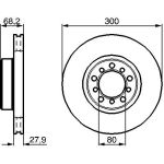 Bremsscheibe VA 0 986 478 197 Bremsscheibe VA 0 986 478 197