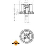 NRF Kühlmittelthermostat 725099