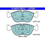 Bremsbelagsatz Volvo P. C70/S70/V70 95-05 2,0-2,5 Keramik 13.0470-7053.2 Bremsbelagsatz Volvo P. C70/S70/V70 95-05 2,0-2,5 Keramik 13.0470-7053.2