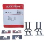 Quick Brake Zusatzsatz für Scheibenbremsbeläge 109-1118 Quick Brake Zusatzsatz für Scheibenbremsbeläge 109-1118
