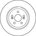 Bremsscheibe Renault P. Clio/Megane 2.0 04 DF6117S Bremsscheibe Renault P. Clio/Megane 2.0 04 DF6117S