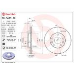 72 481 055 Bremsscheibe VA 09.B463.10 72 481 055 Bremsscheibe VA 09.B463.10